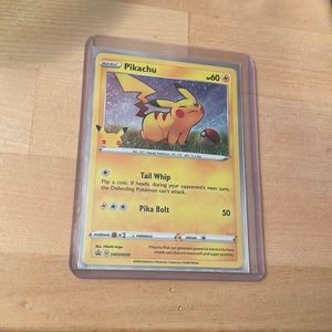 Pikachu holo cereal promo